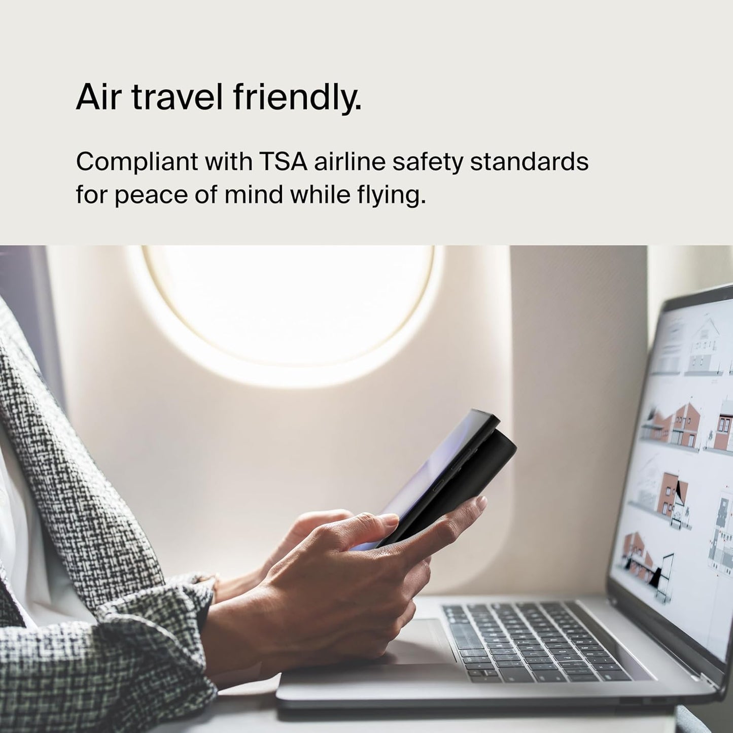 Belkin 20000 mAh 20W Power Bank | Super Fast Charging | USB-C PD Port | Fast Charging for iPhone 17, Air, Pro, Pro Max, AirPods, Samsung Galaxy S25, Google Pixel 10 & More | 2 Years Warranty | Black