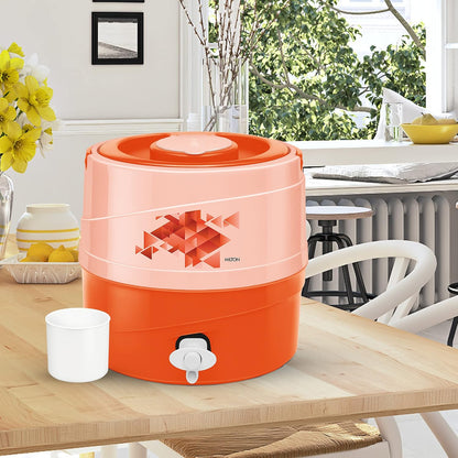 Milton New Kool Rover 7 Insulated Water Jug, 5.3 litres, Orange