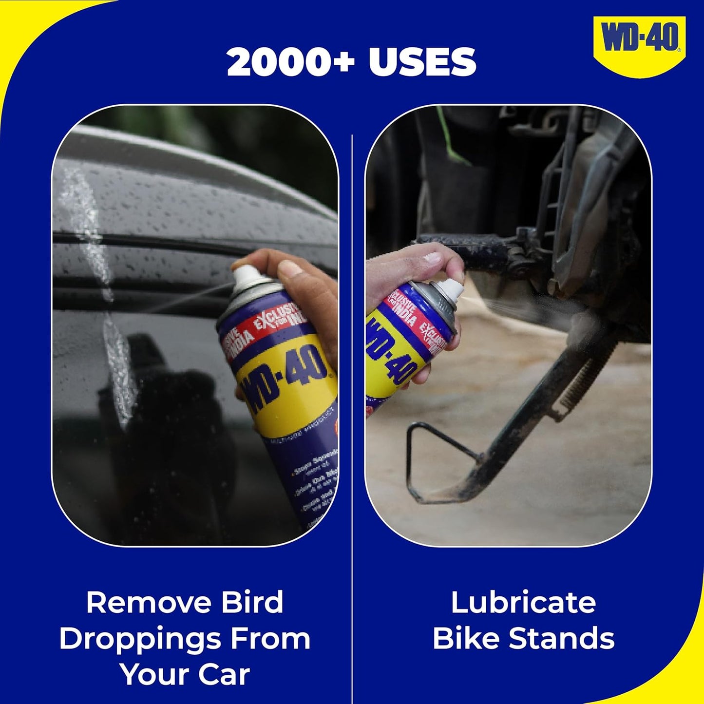 Pidilite WD-40, Multipurpose Spray, Rust Remover, Hinge Lubricant, Stain Remover, Degreaser, and Cleaning Agent, 420ml (341g)