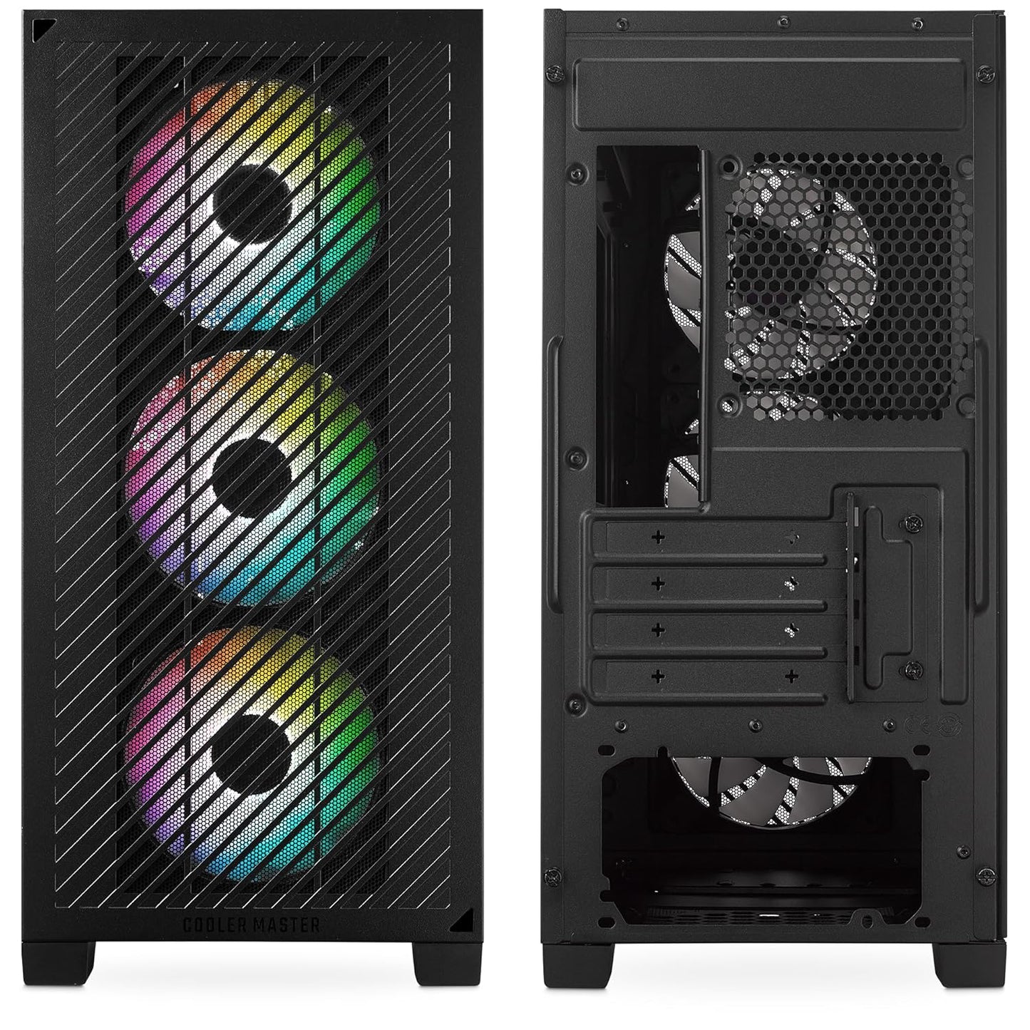 Cooler Master Alloy Steel Elite 301 Computer Case-Black