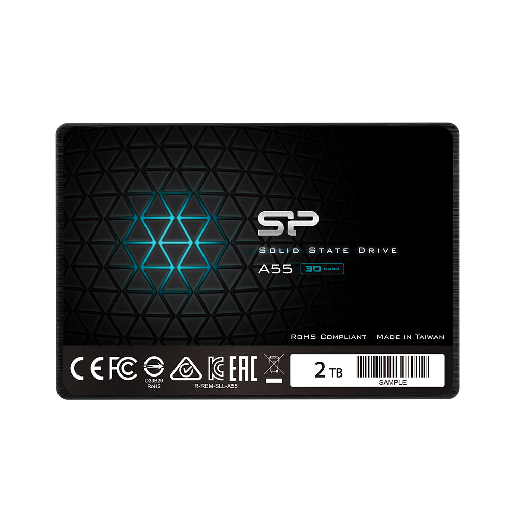 Silicon Power SATA 2.5 inch Ssd 3D Nand A55 SLC Cache Performance Internal Solid State Drive-ssd-Silicon Power-2TB-computerspace