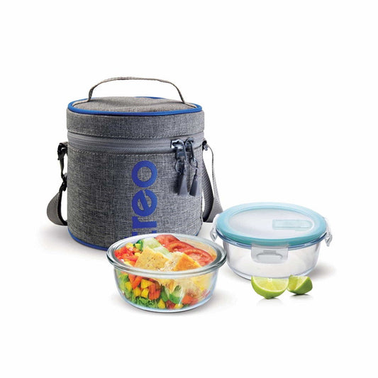 All Fresh Borosilicate Glass Tiffin (Treo by Milton)