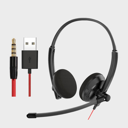 LIVEY Audixa 410DJU Dual Option 3.5mm+USB Headset