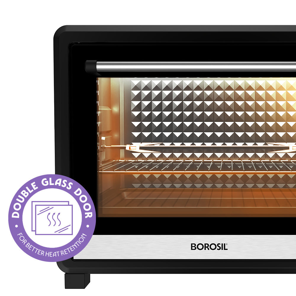 Borosil ProPlus 60 L Oven Toaster Griller, 2200 W