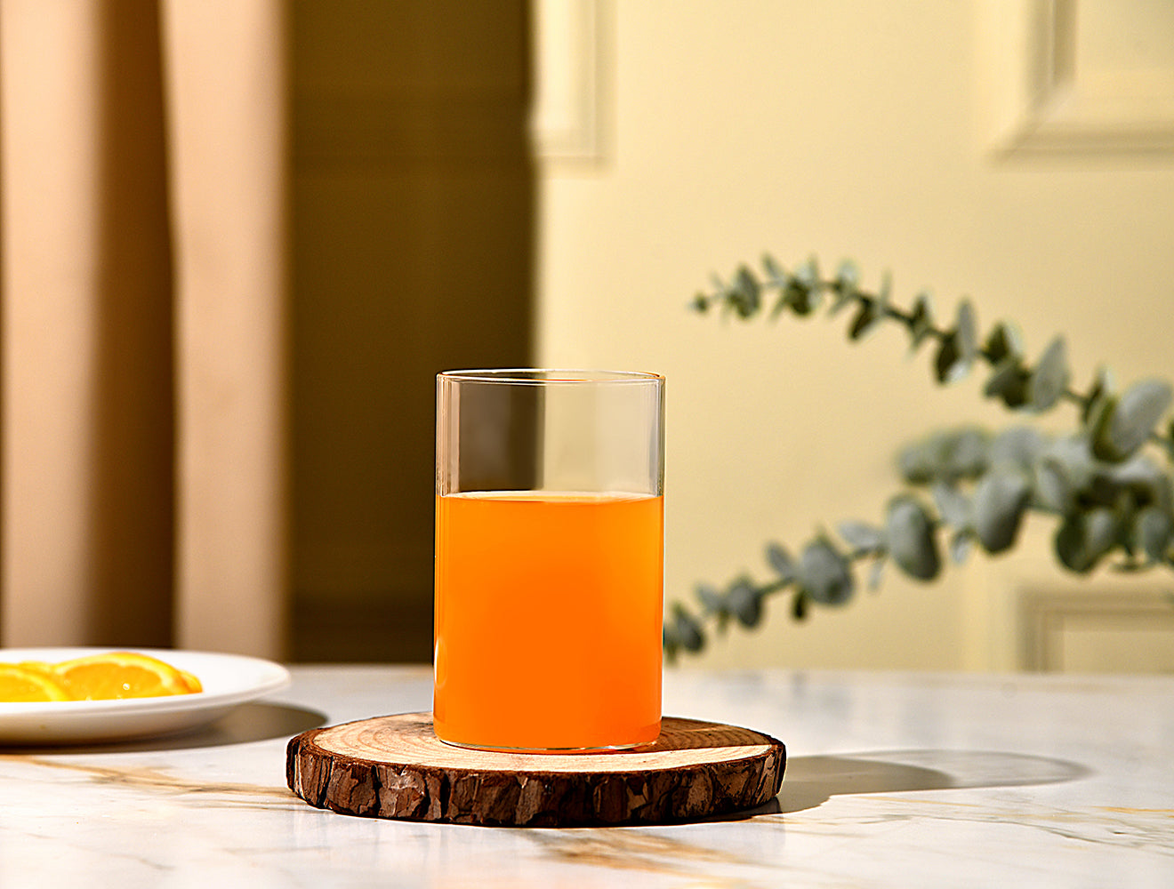 Borosilicate Decorative Vector Glass Tumbler (Treo by Milton)