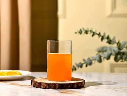 Borosilicate Decorative Vector Glass Tumbler (Treo by Milton)