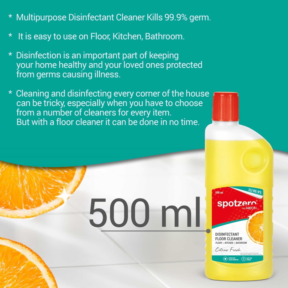 Disinfectant Floor Cleaner (Spotzero by Milton)
