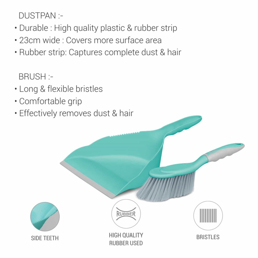Dustpan Set With Brush (Spotzero by Milton)