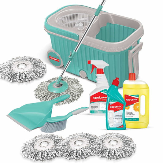 Elite Mop Floor Cleaning Kit with added Refill (Spotzero by Milton)