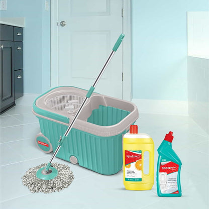Elite Mop with Cleaner Set (Spotzero by Milton)