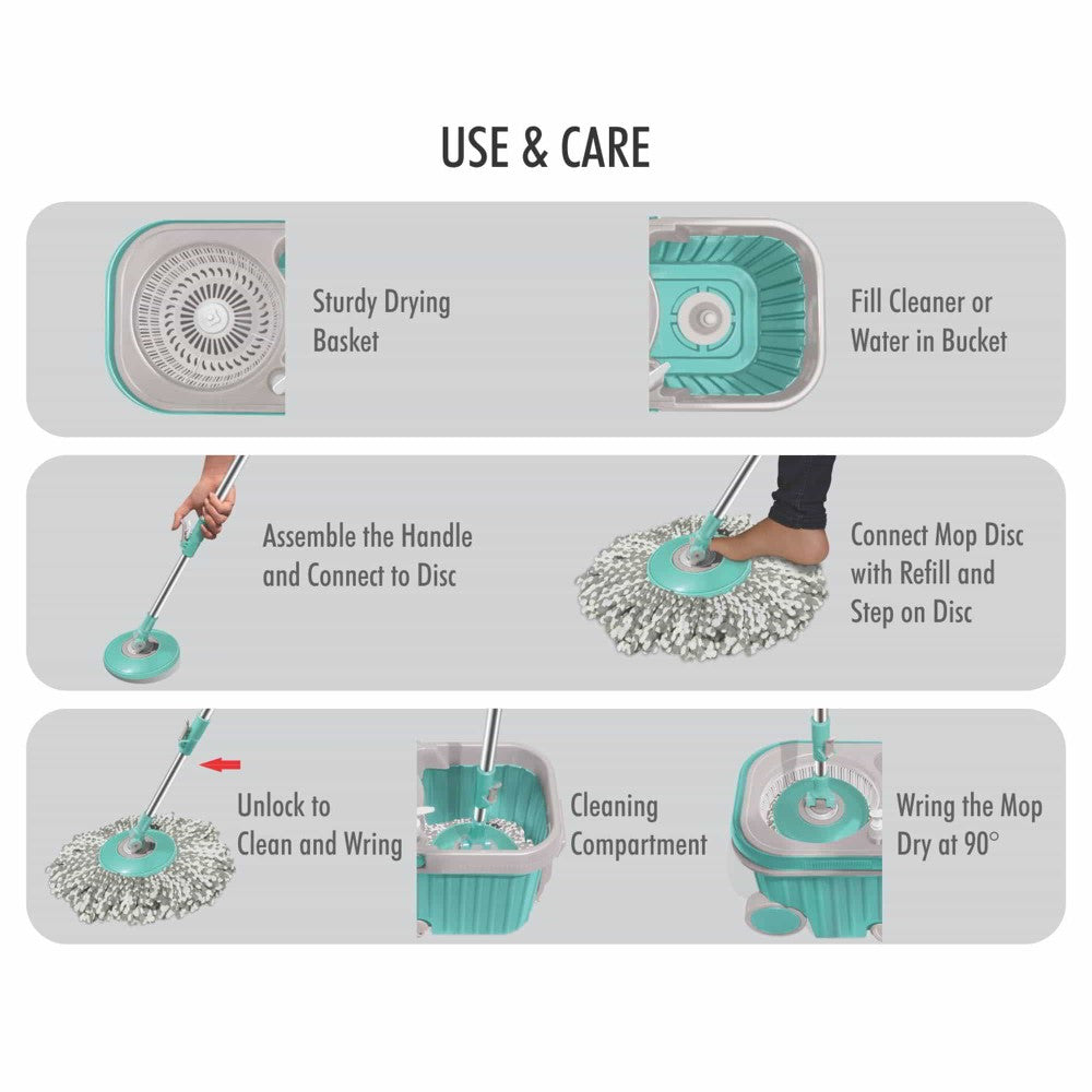 Elite Spin Mop (Spotzero by Milton)