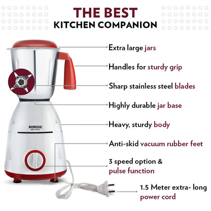 Borosil Best Mixer Grinder