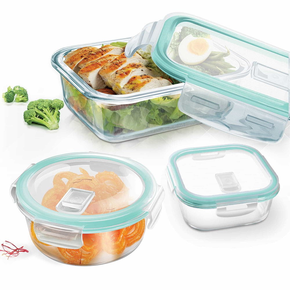 Hi Borosilicate Clip Fresh Rnd 950+Sqr 800+ Rect 1000 (Treo by Milton)