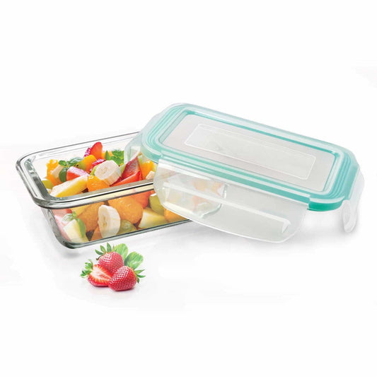 Hi Borosilicate Clip Fresh Rectangular Container (Treo by Milton)
