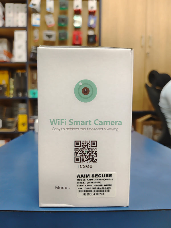AAIM Secure Wifi Smart Camera 3MP with Mic and Speaker