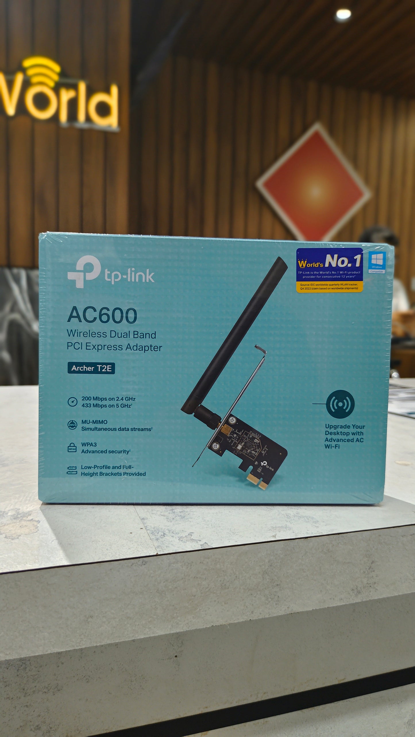 Tp-link AC600 Wireless Dual Band PCI express Adapter Archer T2E