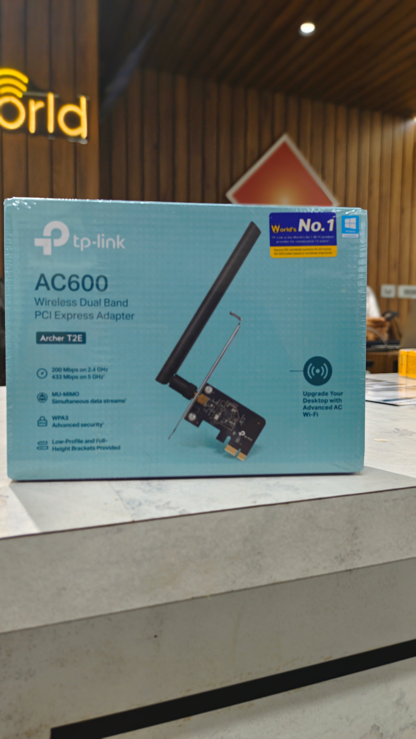 Tp-link AC600 Wireless Dual Band PCI express Adapter Archer T2E