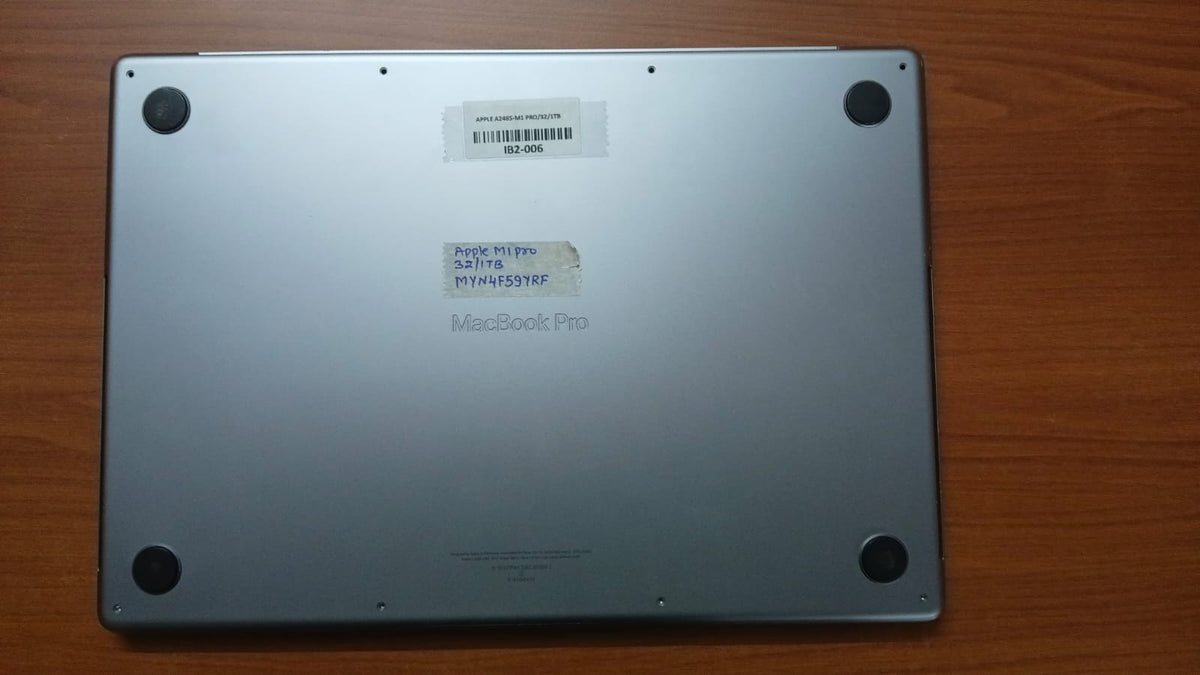 Refurbished Apple MacBook Pro A2485- M1 Pro/32/1TB Laptop