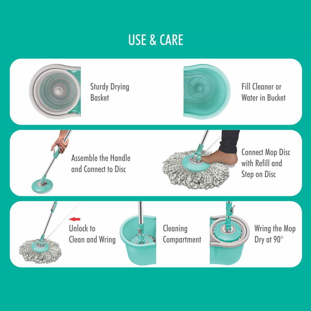 Mini Mop Cleaning Kit Set (Spotzero by Milton)