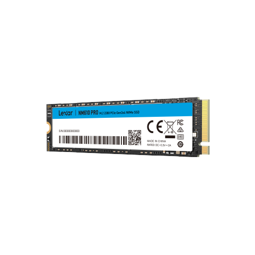 Lexar NM610 Pro M.2 2280 PCIe Gen3x4 NVMe SSD 2TB