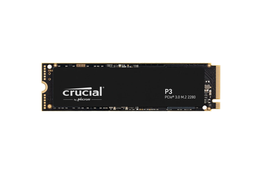 Crucial P3 4TB PCIe M.2 2280 SSD Sequential Read 3,500 MB/s Sequential Write 3,000 MB/s-ssd-Crucial-computerspace