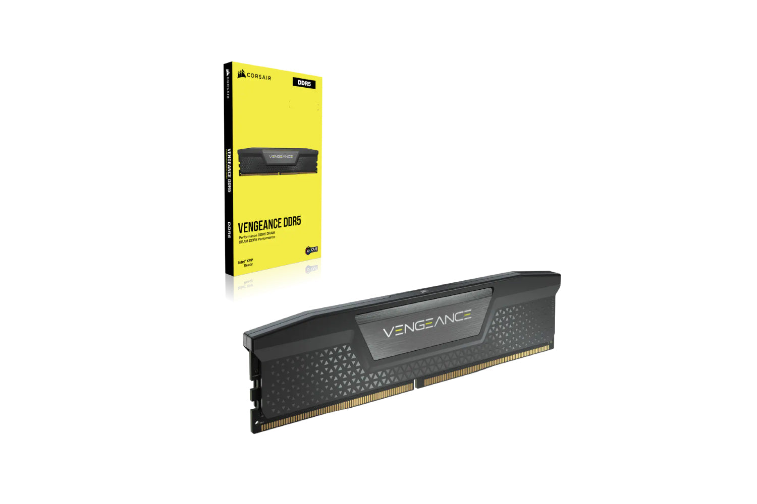 Corsair VENGEANCE 16GB (1x16GB) DDR5 DRAM 5200MHz C40 Memory Kit — Black-RAM-Corsair-computerspace