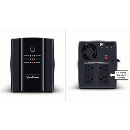 CyberPower UT2200E 2200VA / 1320W Line-Interactive UPS | Heavy Duty Power Backup with AVR