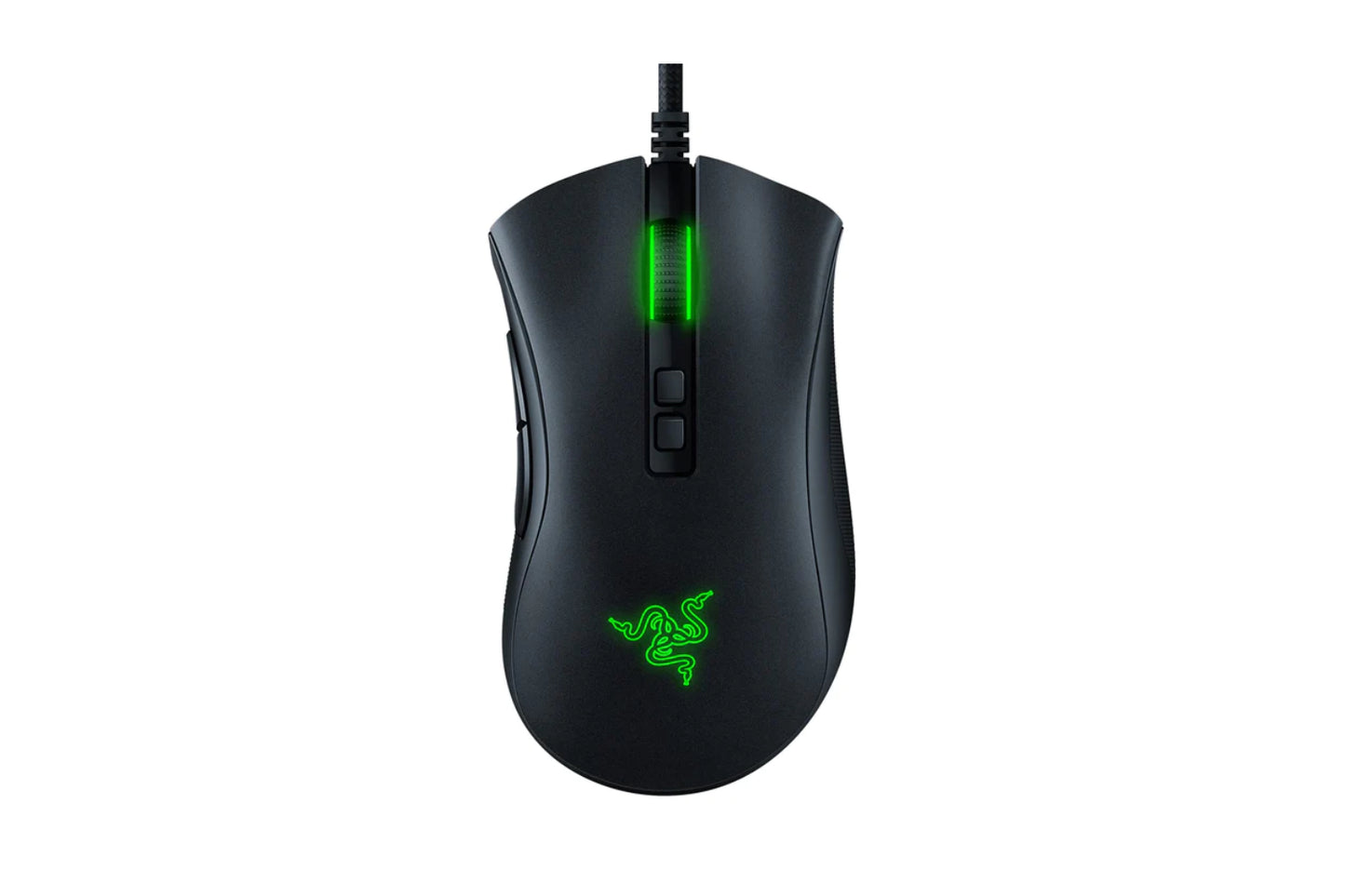 Razer DeathAdder V2 Wired Gaming Mouse | 8 Programmable Buttons | 20,000 DPI Optical Sensor - Chroma RGB Lighting - Classic Black - RZ01-03210100-R3M1-MOUSE-RAZER-computerspace