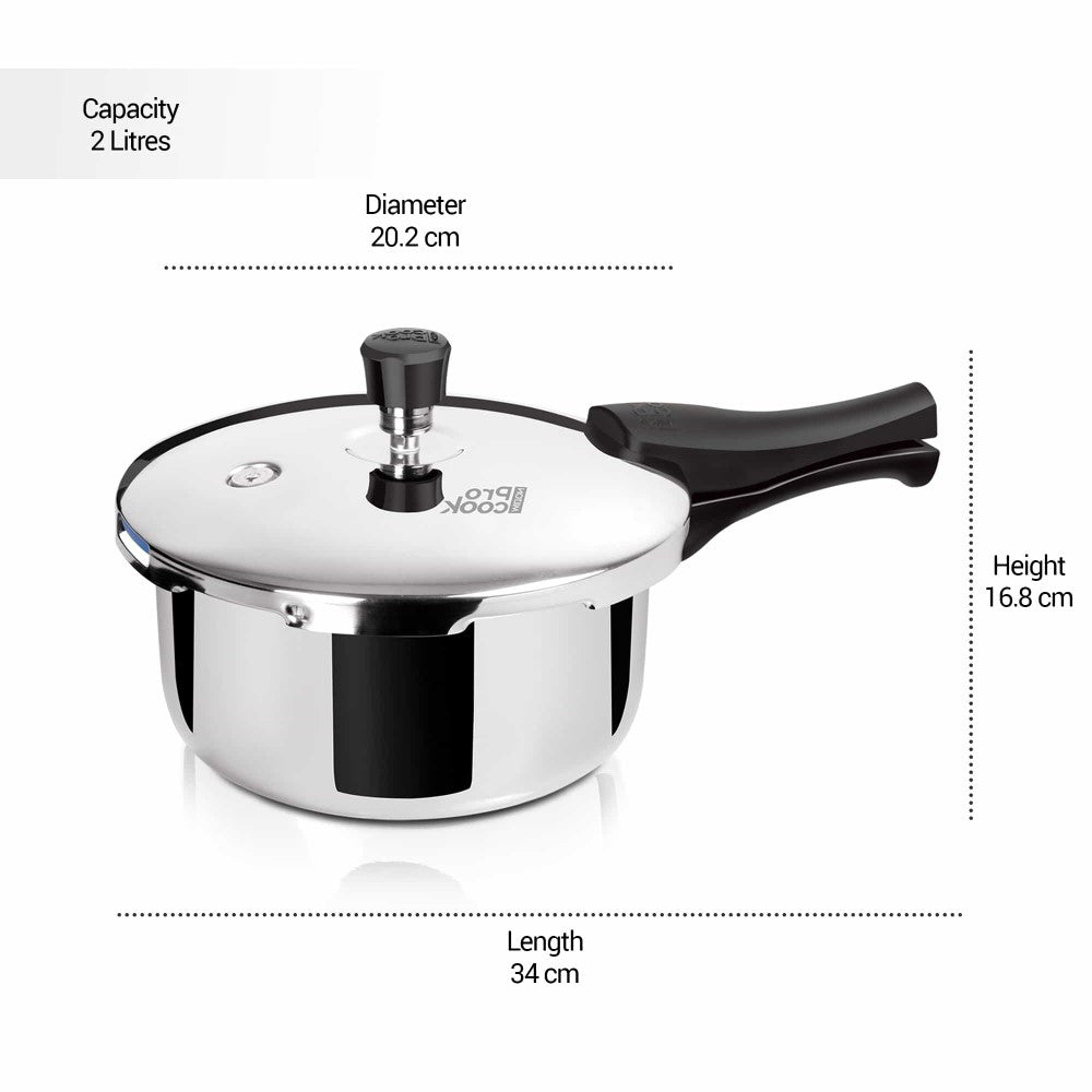 Stainless Steel Pressure Cooker Outer Lid (Milton Procook)