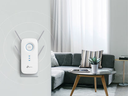 TP-Link AC2600 WiFi Range Extender RE650 | Dual Band 2600Mbps | MU-MIMO | Gigabit Port | Eliminate Dead Zones