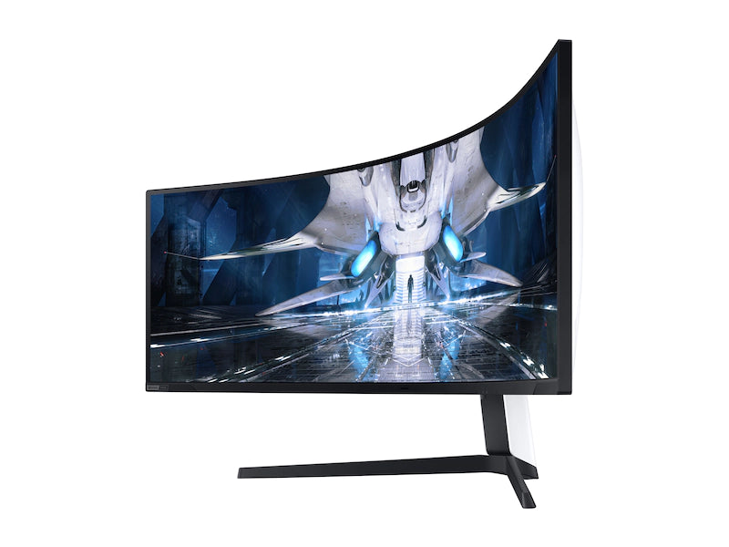 Samsung 49" Odyssey Neo G9 DQHD 240Hz 1ms G-Sync Compatible Quantum HDR2000 Curved Gaming Monitor LS49AG952NNXZA-Computerspace-computerspace