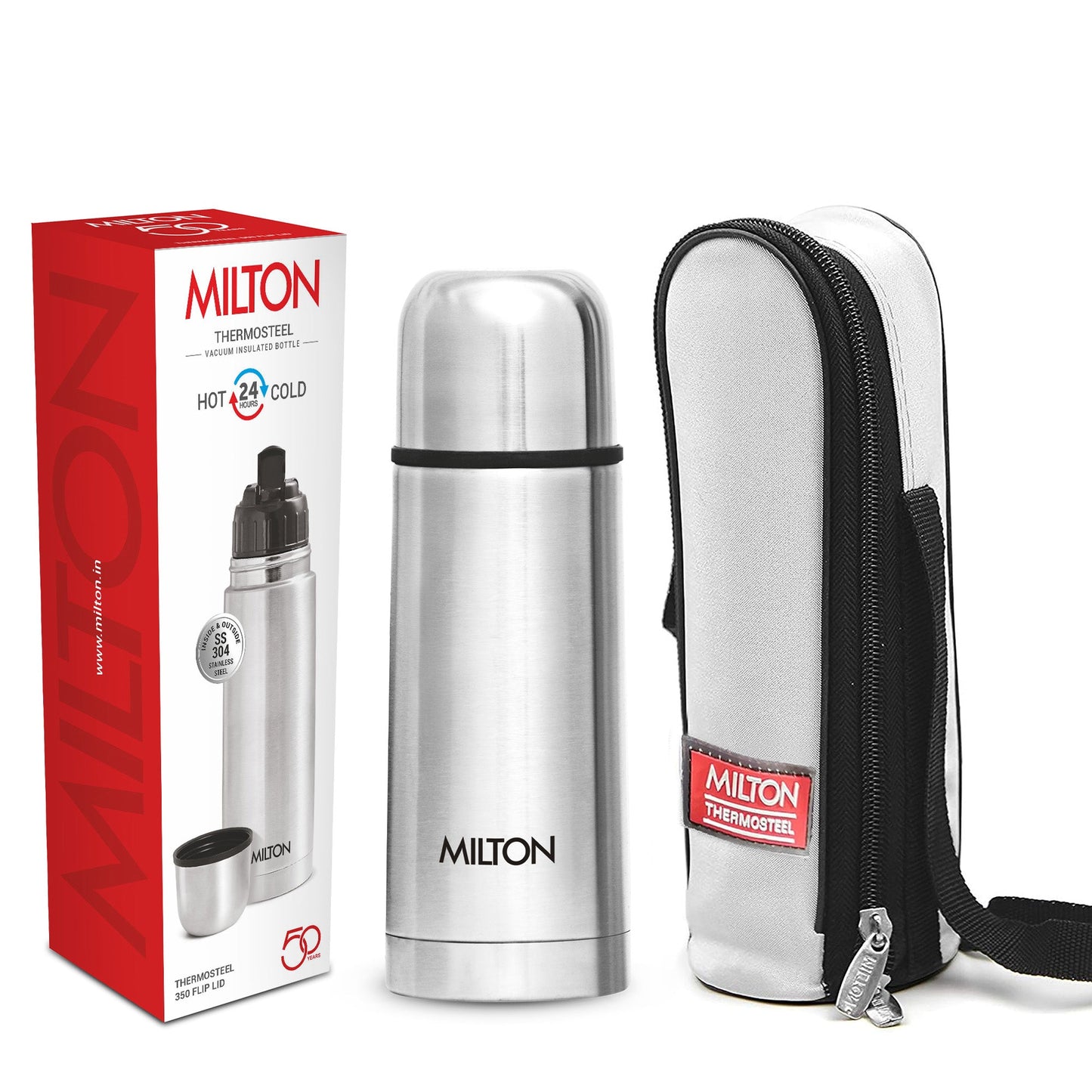 Flip Lid Thermosteel Bottle (Milton)