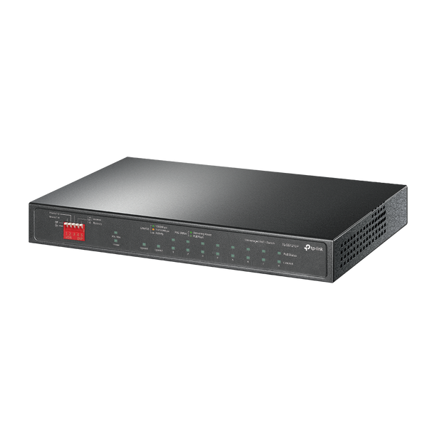 TP-Link PoE Switch TL-SG1210P 8-Port Giga w/ 1SFP 1GE (63 Watts)