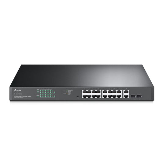 TP-Link PoE Switch TL-SG1218MPE 16-Port Giga Easy Smart w/ 2GE (250w)