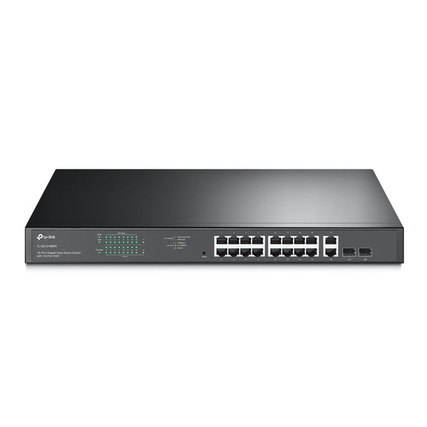 TP-Link PoE Switch TL-SG1218MPE 16-Port Giga Easy Smart w/ 2GE (250w)
