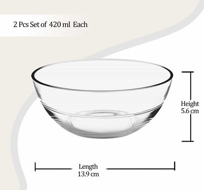 Jelo Crystal Serving Bowl (Treo by Milton)