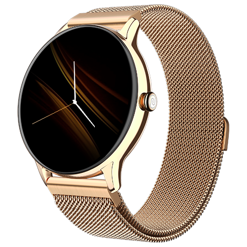 Noise NoiseFit Twist Go Gold Link Smart Watch