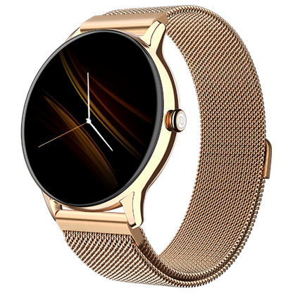 Noise NoiseFit Twist Go Gold Link Smart Watch