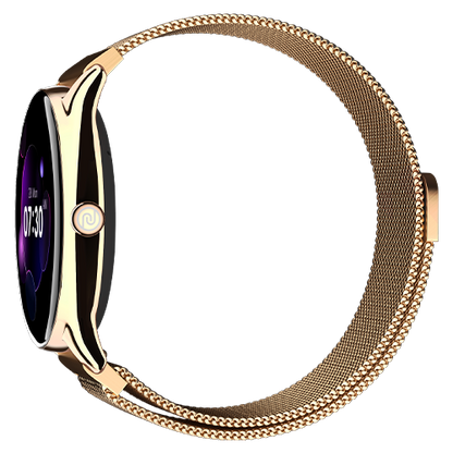 Noise NoiseFit Twist Go Gold Link Smart Watch