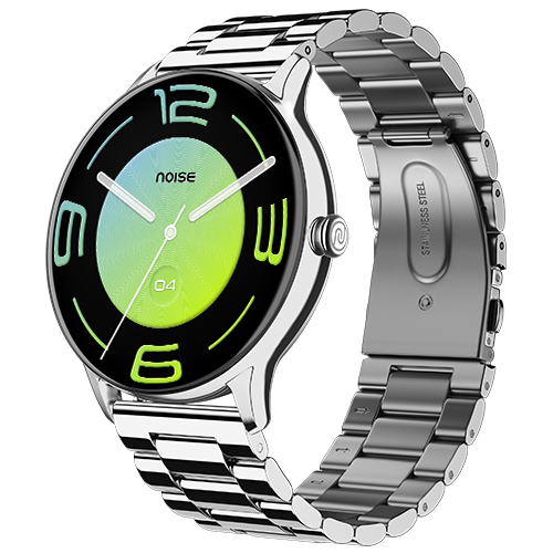 Noise NoiseFit Twist Go Metal Silver Smart Watch