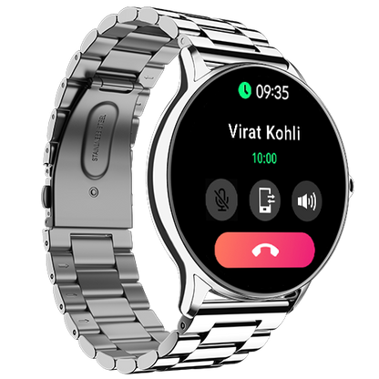 Noise NoiseFit Twist Go Metal Silver Smart Watch