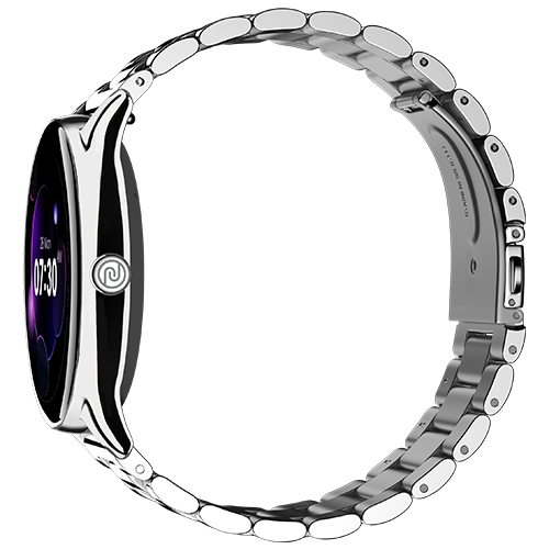 Noise NoiseFit Twist Go Metal Silver Smart Watch