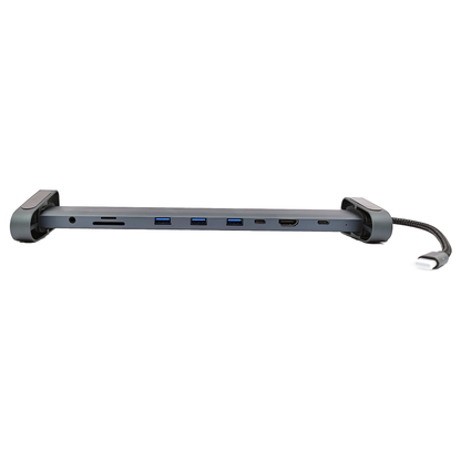 10-in-1 USB C Hub with 4K HDMI, VGA, 1Gbps Ethernet, 100W PD, 3 USB 3.0 Port, SD/TF Card Slot and 3.5mm Audio, USB C Multiport Adapter