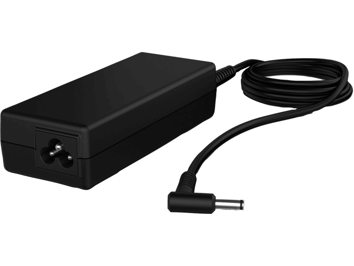 HP 90W Smart Power AC Adapter for HP Laptops: Fast Charging and Durability- W5D55AA