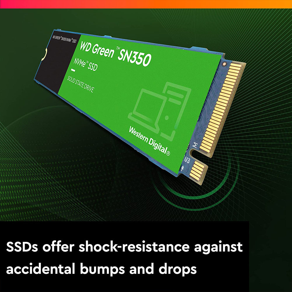 Western Digital Green SN350 1TB M.2 NVMe PCIe 3.0 Internal SSD