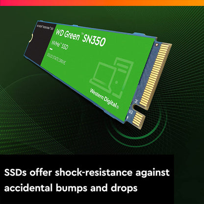 Western Digital Green SN350 1TB M.2 NVMe PCIe 3.0 Internal SSD