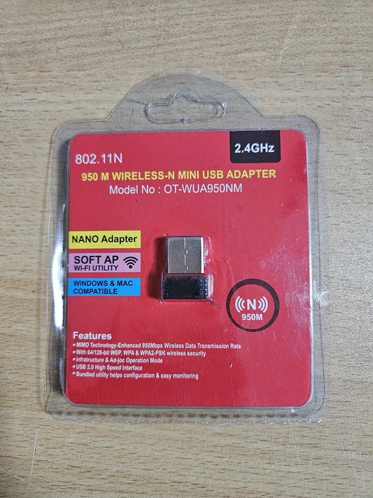 Wireless-N Mini USB Adapter | 802.11N || 2.4GHz Wireless Adapter