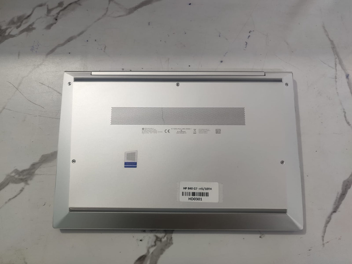 Refurbished HP EliteBook 840 G7 14" Laptop Intel Core i5 10th Gen RAM 16GB and SSD 512GB