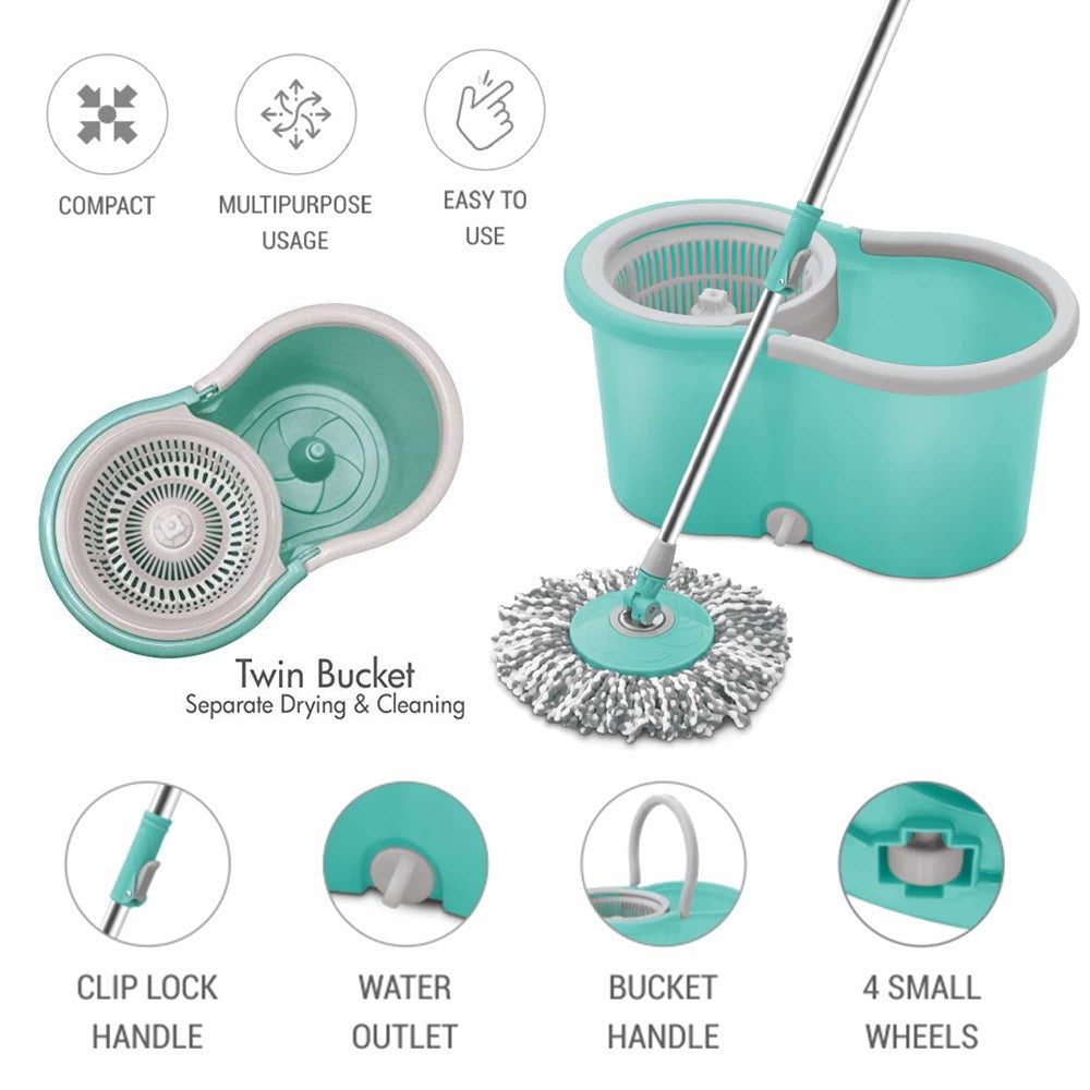 Wheely Spin Mop (Spotzero by Milton)
