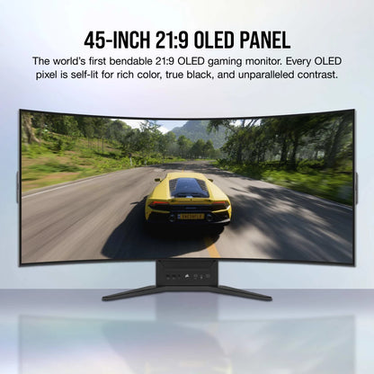 CORSAIR XENEON FLEX 45WQHD240 45-Inch Bendable Gaming Monitor